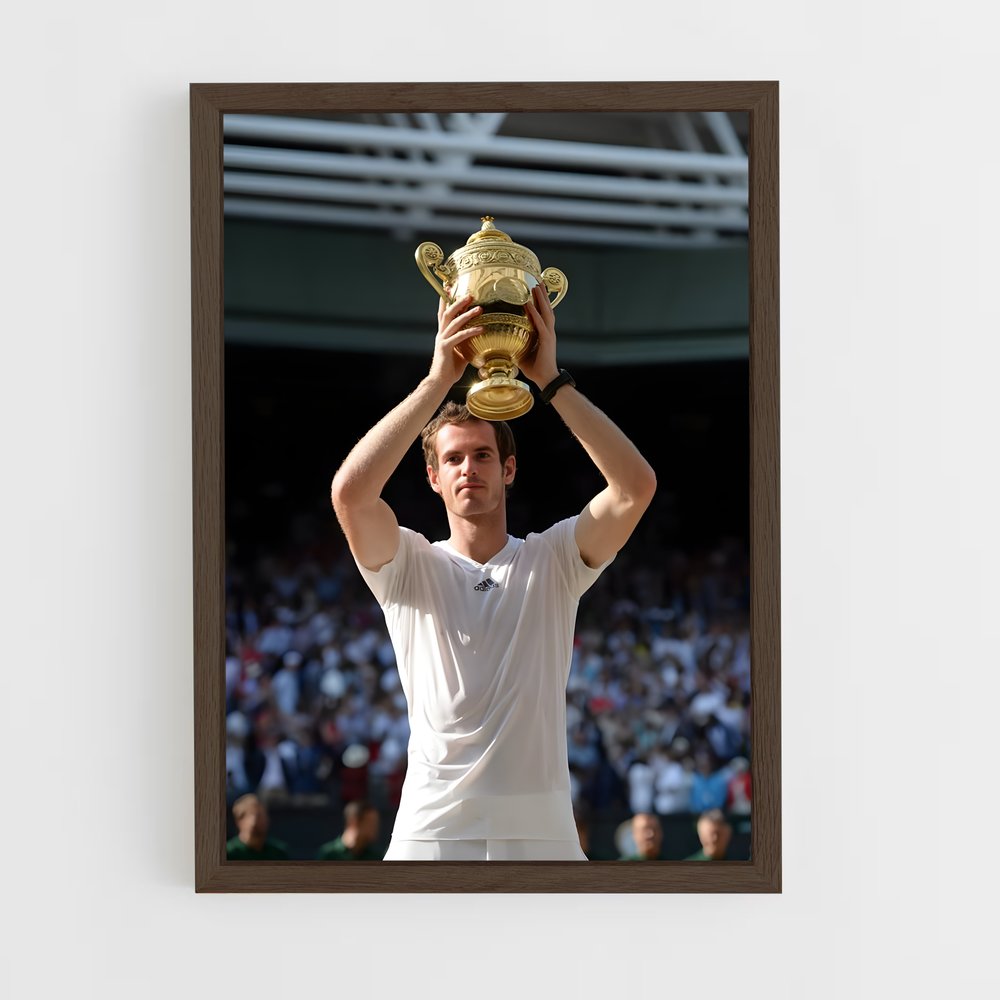 Poster Andy de murray – affiche Tennis (vue 5)